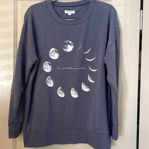 Grayson Threads ‘I love you to the moon and back’ Sweatshirt Size XL BNWOT
